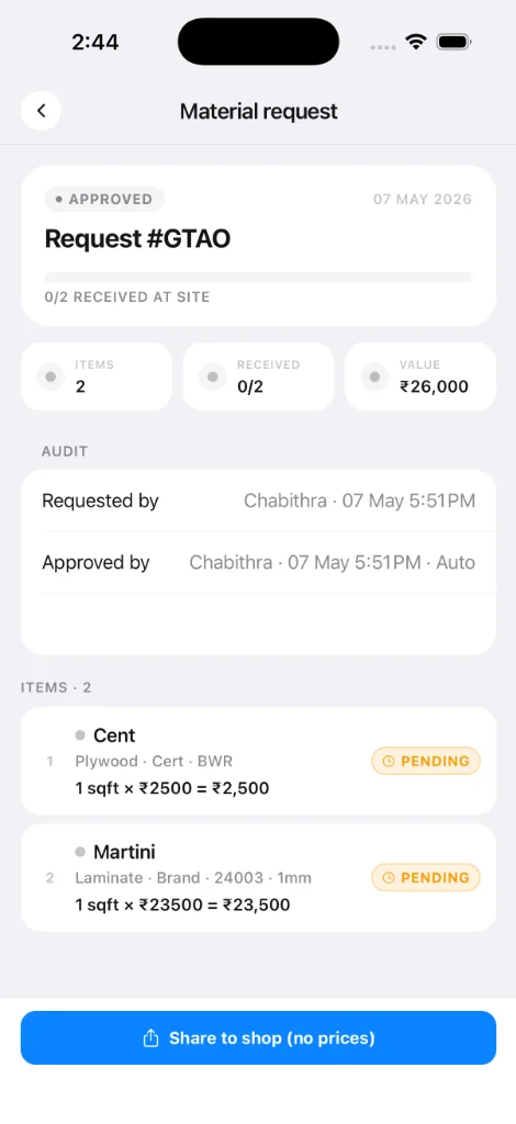 Interior IO Toolkit calculators on iPhone