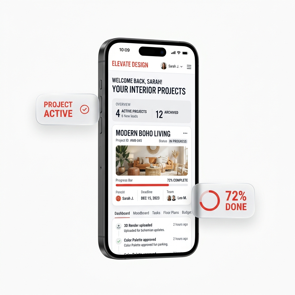 InteriorOS Mobile App Hero